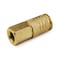 Primefit Universal Coupler Brass 1/4" x 1/4" Female NPT UC1414FB - alternate 4